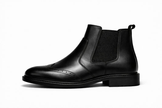 Chelsea Boots - Cuir véritable Noire